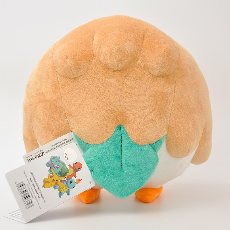 Плюшевые игрушки Rowlet Очаровательная сова Набитая кукла Аниме Птица Декор для стола Мультяшные игрушки Коллекция Хобби Рождественский подарок для Киса