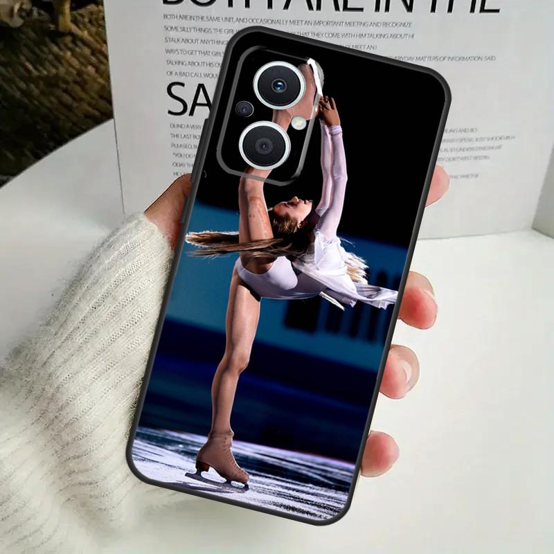 Figure Skating Dance Sport Case For OPPO Reno 8 7 6 5 4 Lite 8T 5Z 4Z 10 11F OPPO Find X5 X6 Pro X2 Neo X3 Lite Cover