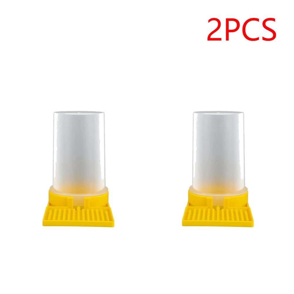 1-5Pcs Bee Feeder Drinking Water Waterer Honeycomb Bee Watering Feeder Safe Non-toxic Feeding Bee Drinker Tool Beekeeping Feeder