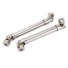 2 Pcs RC Drive Shaft Stainless Steel M4 for 110 RC Crawler for Traxxas for Axial SCX10 II 113mm