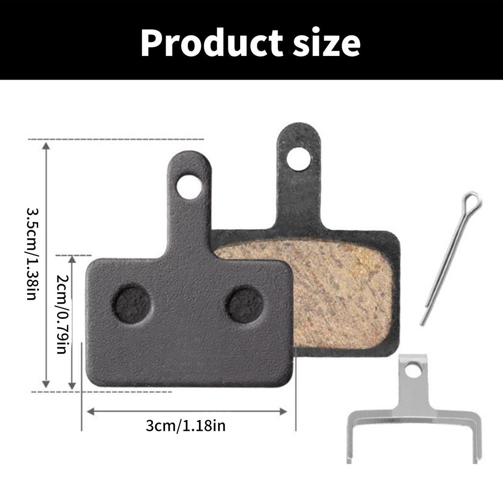 10Pair Bicycles Bike Disc Brake Pads Replacement Resin Bicycles Disc Brake Pads for Cycling Mountain Road Bike Part
