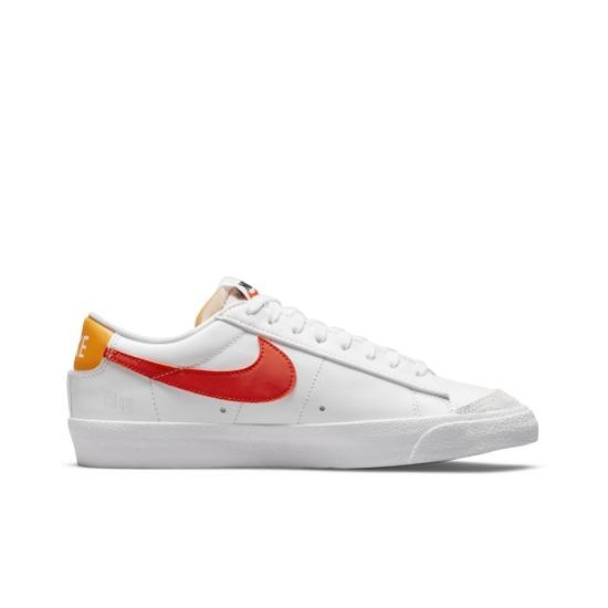 Nike Wmns Блейзер Low 77 Белый Оранжевый DC4769-105