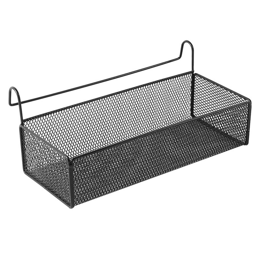 Practical Bedsides Storage Organizers for Bunk Bed Metal Hanging Shelf For Dorm Rooms and Office Supplies Wall Hanging