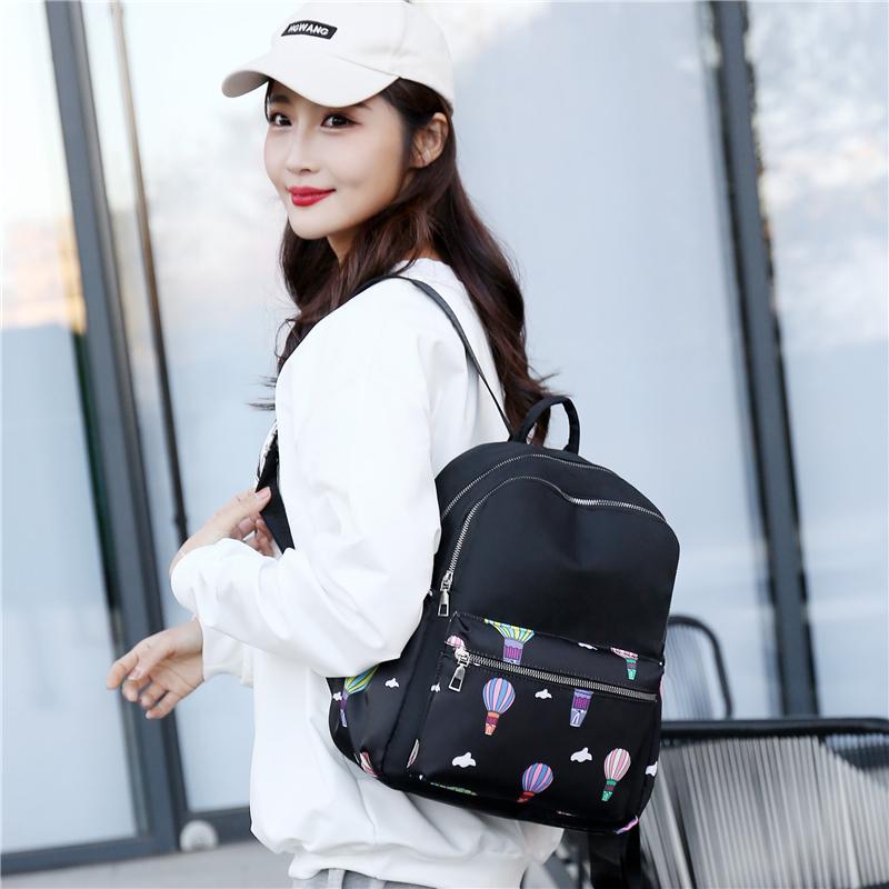 Рюкзак женская сумка новый многослойный рюкзак большой емкости для путешествий на открытом воздухе нейлоновый повседневный женский рюкзак