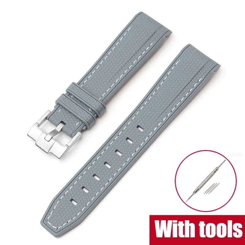 Silicone Strap for Swatch X Omega Moonswatch Stainless Steel Buckle 20mm 22mm Men Women Soft Waterproof Replace Watch Band