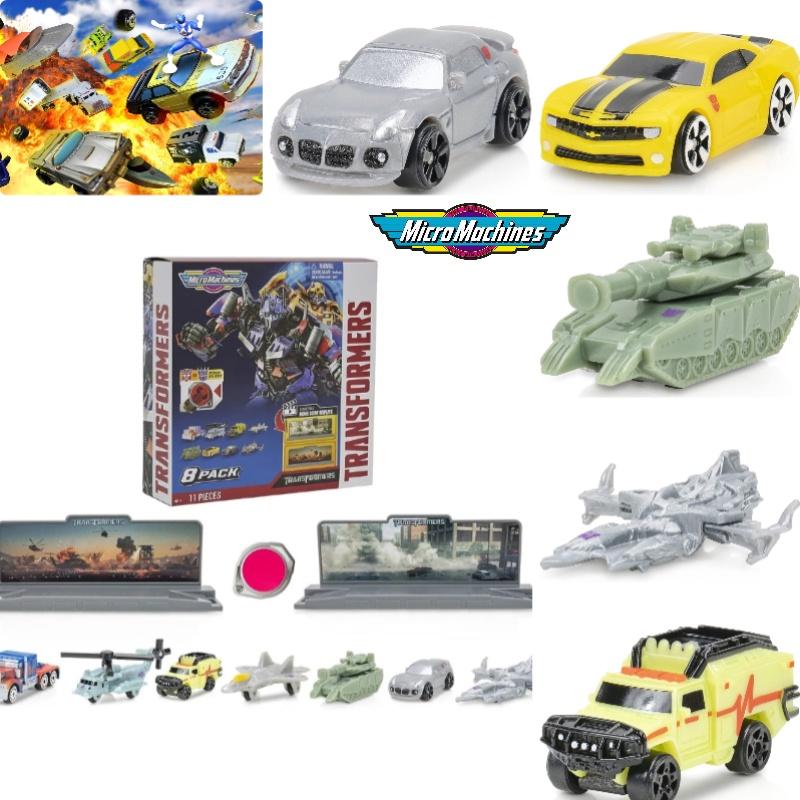 Hasbro Micromachines Трансформеры Бамблби Игрушечная Модель Машинки Для Детей Набор из 8 Машинок