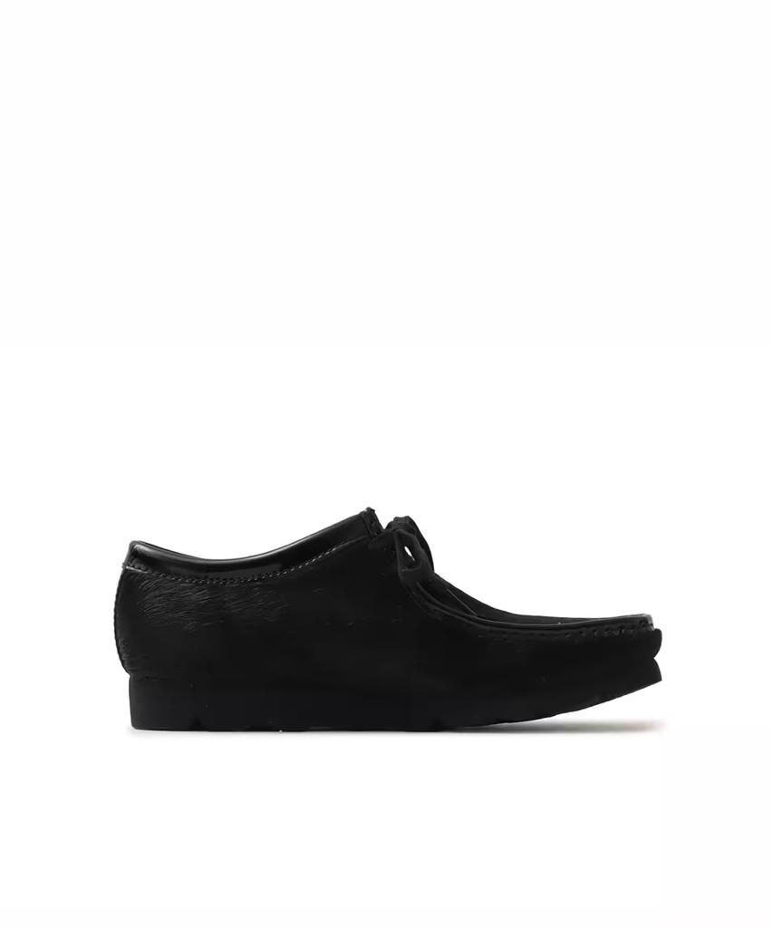 26187743 atmos BlackEyePatch Clarks Wallabee Черный Волос (Мужской)