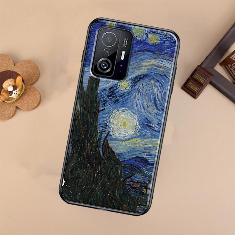Масляная живопись Ван Гог Чехол Для Xiaomi POCO X7 Pro X3 X5 X6 F3 F5 F6 M6 Pro 11T 12T 13T 14T Pro 13 14 Ultra Обложка