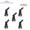 2/5/10x 7.89 ID6 45° Car Fuel Line Hose Coupler Quick Release Connect Connector Fuel Line Nylon Hose Coupler Carburetor Part
