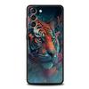 Чехол для телефона с рисунком животного тигра для Samsung Galaxy S24 S23 S22 S20 S21 FE Ultra S10 S10E S9 S8 Plus 5G Силиконовый чехол Capas Fundas Сумки