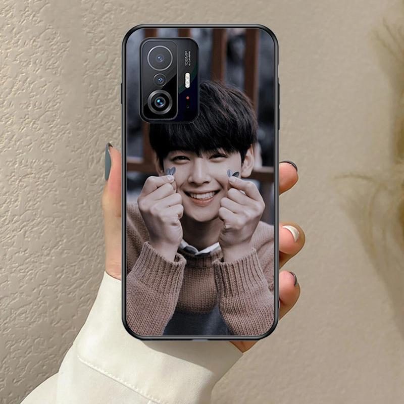 Чехол Cha EunWoo Eun Woo для POCO F5 F3 M5s C40 F4 GT X3 X4 X5 Pro Чехол для Xiaomi 12 13 Lite 11T 12T Pro 12X