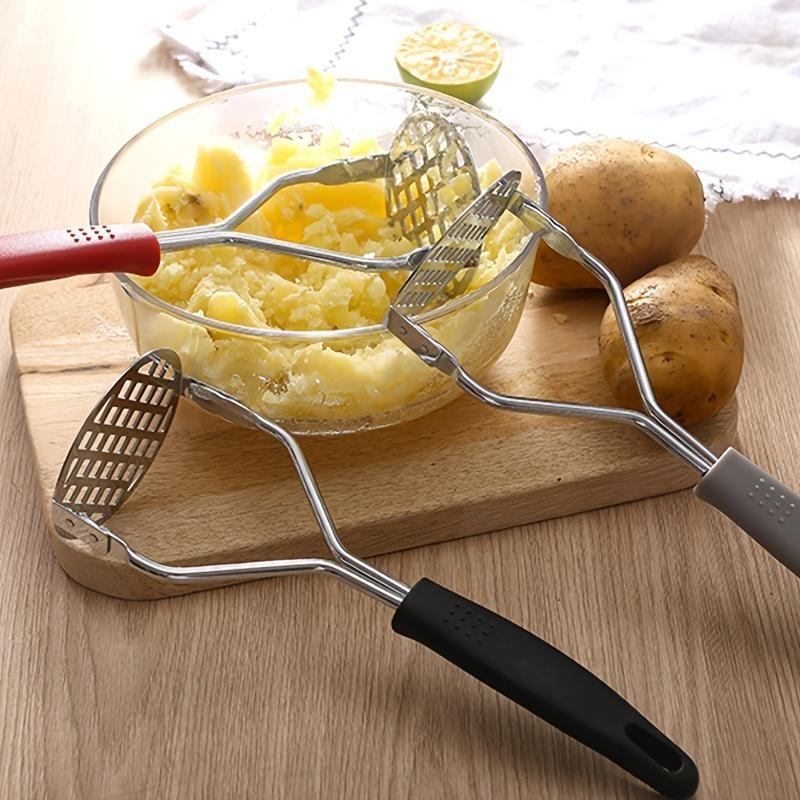 Stainless Steel Kitchen Tools Potato Sweet Potato Shred Press Potato Press Garlic Utensils Creative Kitchen Gadgets