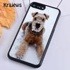 Krajews Airedale Terrier Dog Phone Case Cover For iPhone 17 Air 16 15 14 plus 11 12 13 pro max coque Shell Fundas