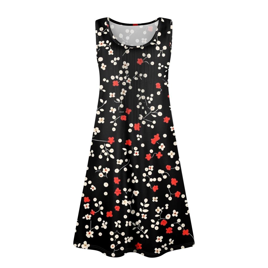 Женский повседневный сарафан с карманами, летнее пляжное платье в стиле бохо, праздничное платье для женщин, платья-майки