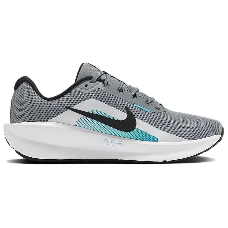 Nike DOWNSHIFTER 13 Износостойкие Низкие Повседневные Кроссовки для Бега Мужские Серо-Белые Зеленые FJ1284-005