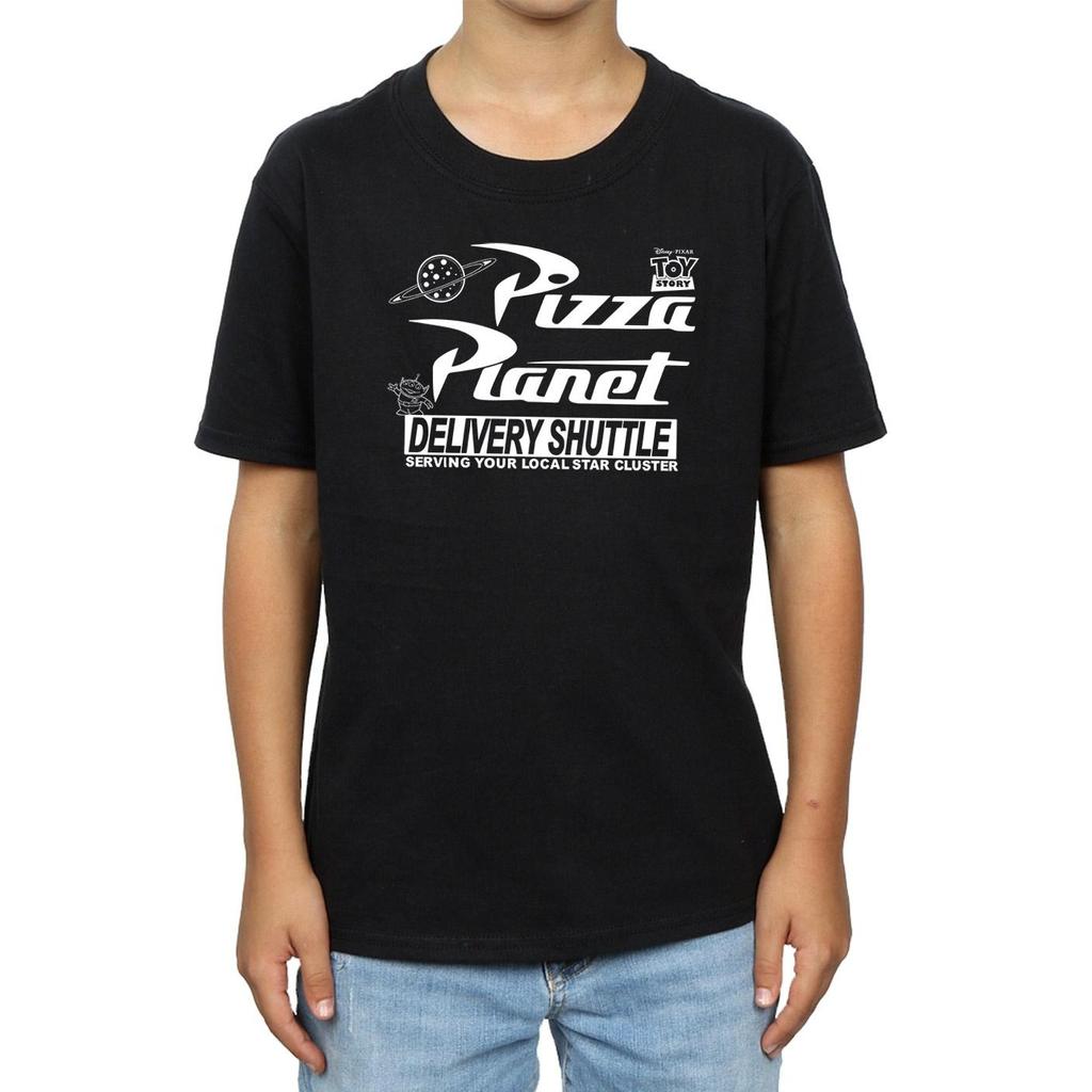 Disney Boys Toy Story Pizza Planet Logo T-Shirt