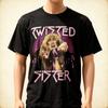 Twisted Sister Stay Hungry Черная футболка с коротким рукавом Все размеры S-5XL Унисекс
