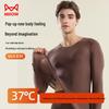 MaoRen Men's Ultra-Thin Thermal Underwear Set with Hyaluronic Acid