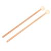 1 Pair Drum Mallet Non Slip Beech Wood Handle Wool Felt Bass Drum Mallet for Practice