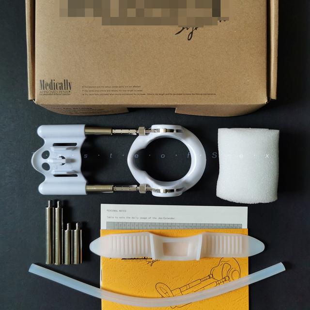 Male 3rd Penis Extender Edge Enlargement Stretcher Strap Tension Traction Correction Bending Dick Enlarger Sex Toys for Men 18+