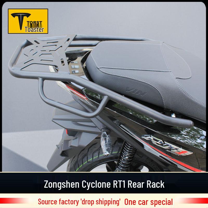 Zongshen Cyclone RT1 Modified Rear Rack and Tail Wing Trunk Bracket