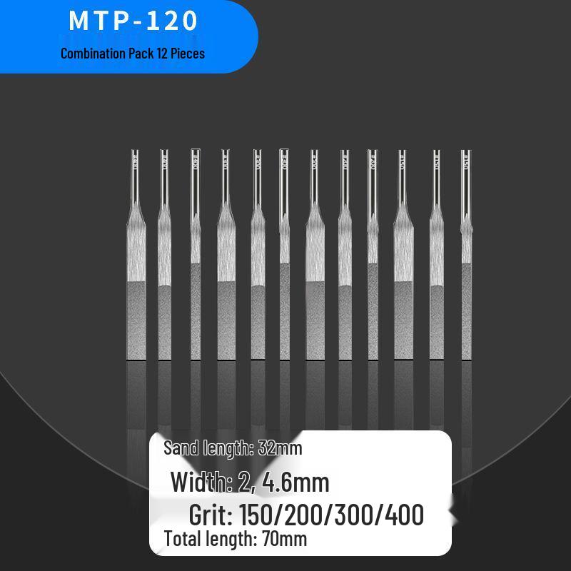 Diamond Sand Alloy File Set CF-400 for Flat Mold Grinding