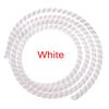 1m 10mm/14mm Colorful Spiral Wire Organizer Wrap Tube Flame Retardant Cable Sleeve