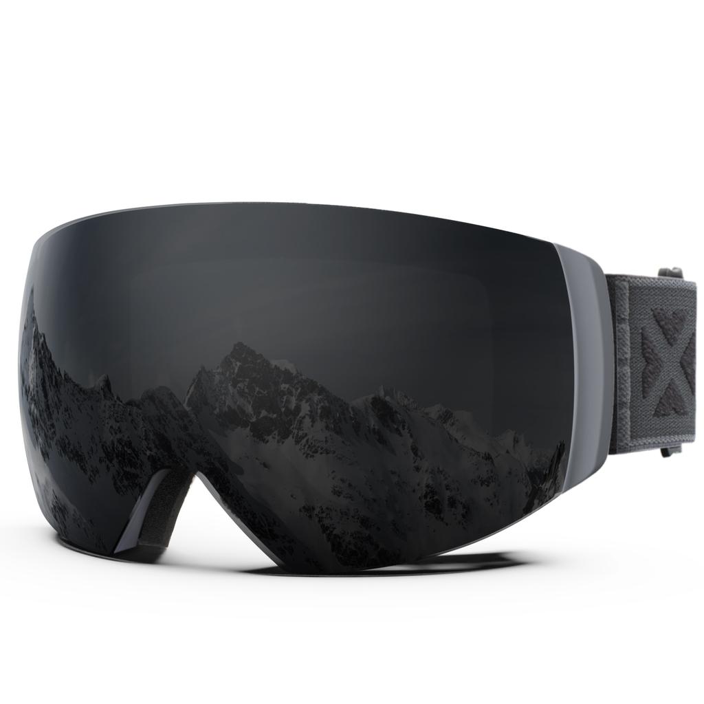 Maxjuli Professional Magnetic Winter Sport Ski Goggles Anti-Fog Uv400 Skiing Snowboard Glasses Snowmobile For Men Women M6