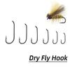30 шт. 1X тонкая проволока с широким ушком в классическом бронзовом исполнении для сухой мушки, крючок для вязания нимфы, крючок для ловли форели № 14-№ 22