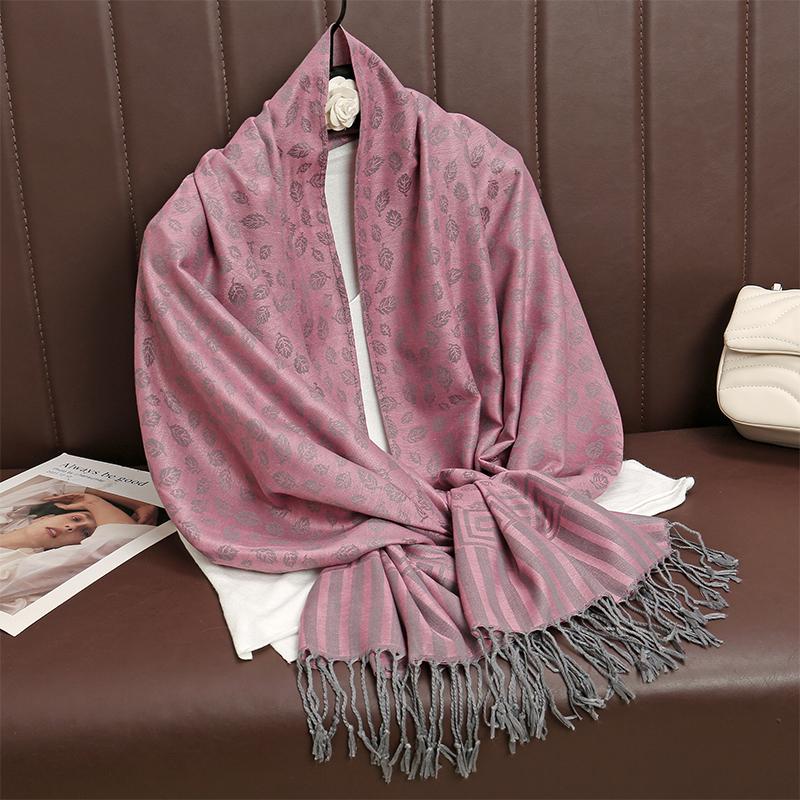 Luxury Thick Cashmere Scarf Women Print New Wraps Pashmina Travel Poncho Warm Blanket Winter Bufanda Shawl Female Stoles