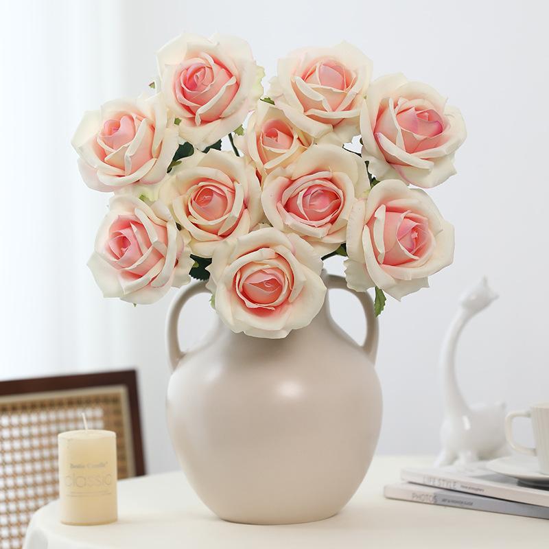 10 head bundle of simulated roses 10cm wedding auditorium set photography ornament