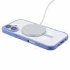 For iPhone 16 Case Compatible with MagSafe Shockproof PC+TPU Clear Phone Cover - Blue
