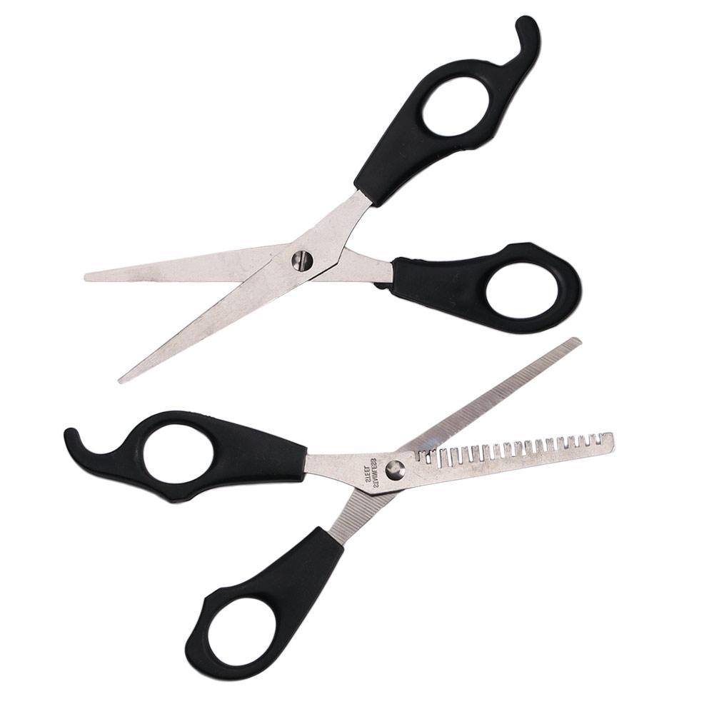 Stainless Steel Salon Beauty Trim Bangs Thinning Flat Shears Hair Scissors Hair Cutting Styling Tool Hairdressing Set