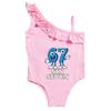 9194 Детский купальник с рюшами и принтом 67 Six Seven для мальчиков и девочек, купальный боди