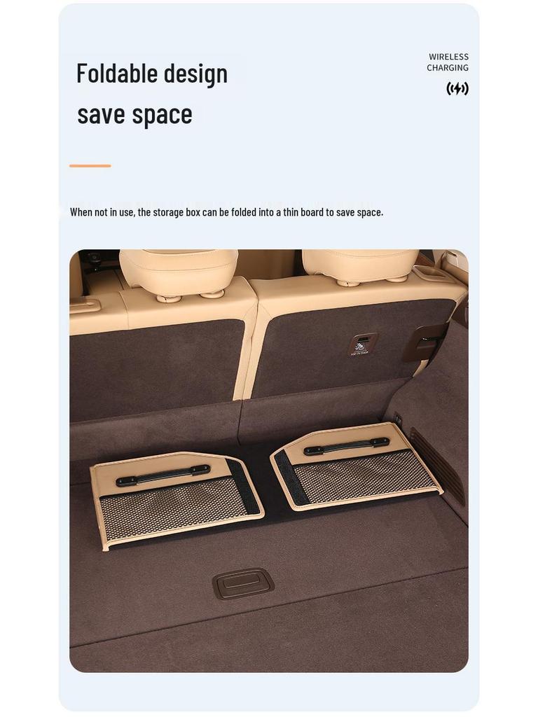 Toyota Prado & Highlander Trunk Storage Box