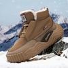 Classic Men's Boots Punk Snow Sneakers Men Fashion Casual Outdoor Hiking Snow Boots Warm High Top Shoes Male