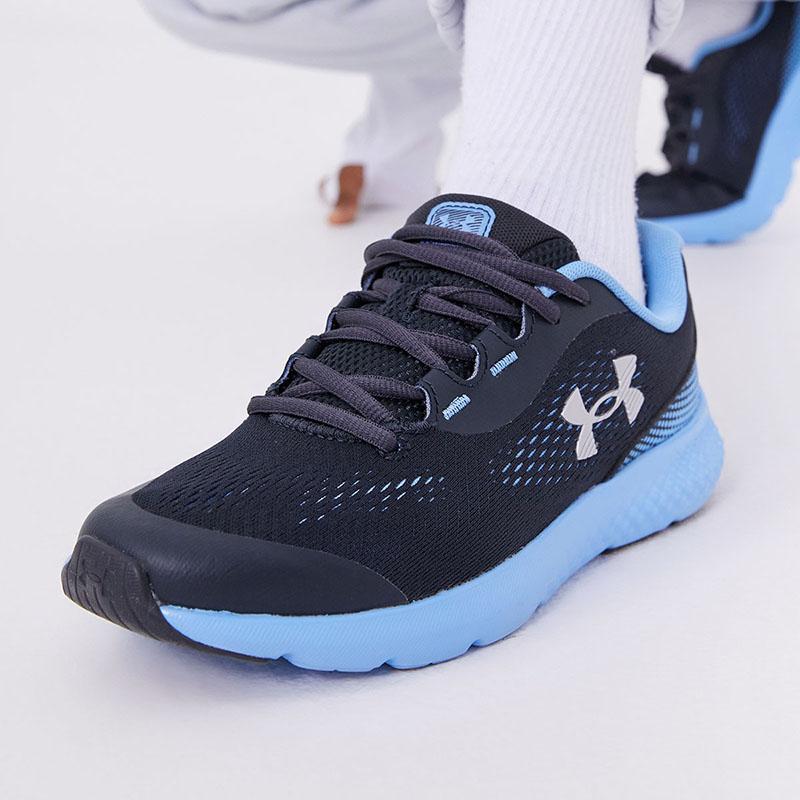 Under Armour Мужские беговые кроссовки Черно-белые 3027111