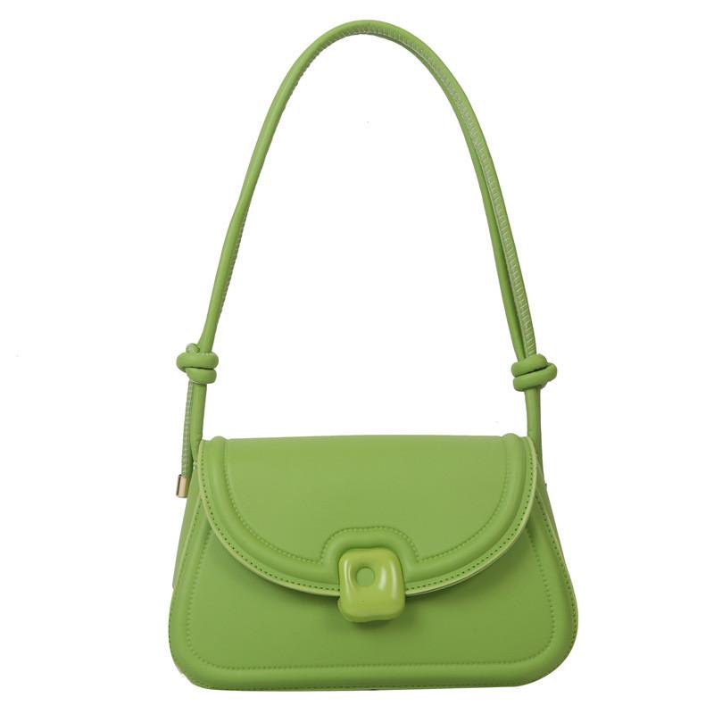 Sleek And Fashion-forward Mini Shoulder Bag For Women Featuring A Unique Square Shape And Soft Material