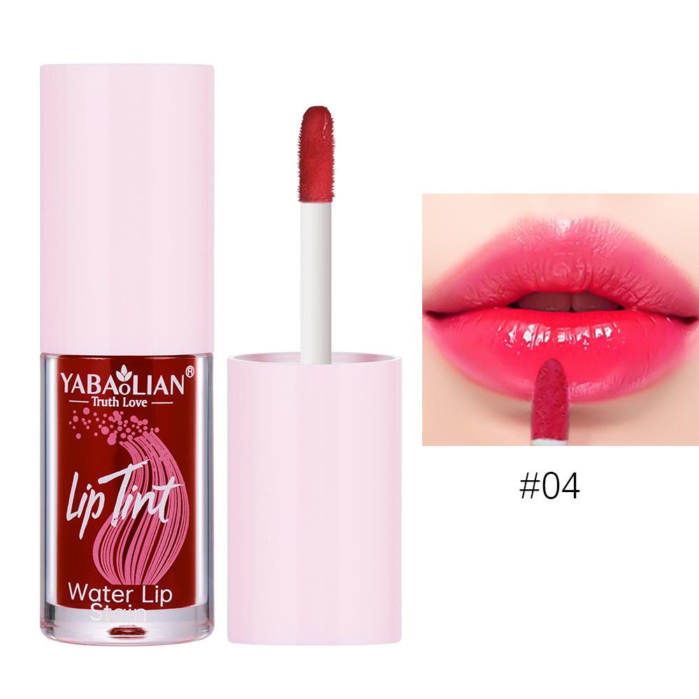 Lipstick Water Makeup Explosion Pearlescent Lip Gloss Lasting Moisturizing Non-stick Cup Lip Glaze