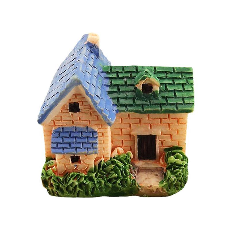 Мини-замок Маленький домик Сказочный сад Миниатюры Террариум Фигурки DIY Поделки Фигурка Мох Орнамент Микро Ландшафтный Декор