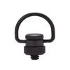 Etsumi Screw for Camera Black VE-6681 1/4" D-Ring Straps, 360° Rotation,