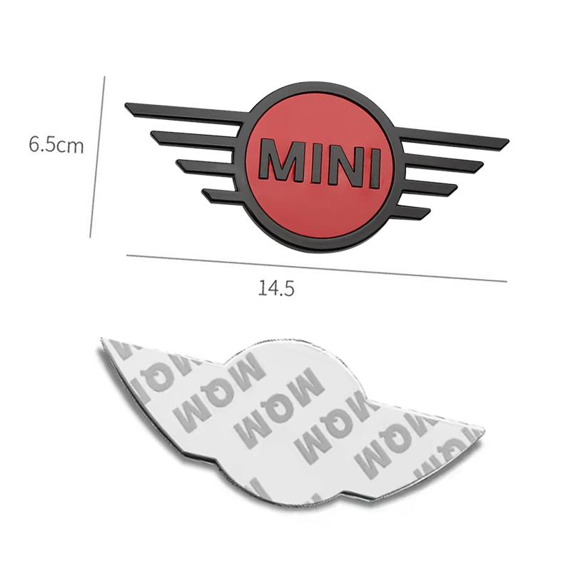 3D Car Chrome Emblem Sticker Auto Trunk Decoration Badge Label For BMW MINI WORKS One Cooper JCW R60 R59 R58 R57 R56 R55 R53 R52