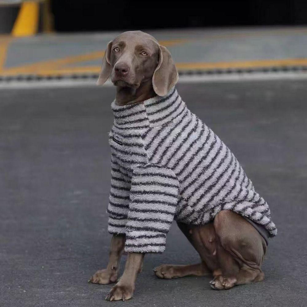 Winter Warm Dog Sweater Thickened Dog Two-Leg Tops Comfortable Fit Dog Jumper Medium Large Dogs