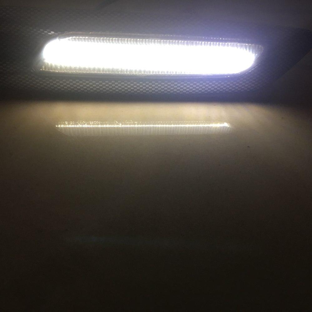 Для Toyota Reiz/Crown для Lexus GS300/ES350 2006-2009 Янтарный/белый светодиодный боковой габаритный фонарь на крыле, указатель поворота, ходовая лампа