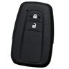 Силиконовый чехол IKT для смарт-ключа Toyota, 2 кнопки, черный / Prius 50