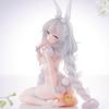18 см Аниме Игра Azur Lane MNF Le Malin Фигурка Ленивый Белый Кролик 1/4 Вялый Кролик Вер TF Издание Модель Игрушка Подарок Фигурка