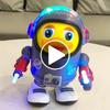 Douyin Dancing & Singing Robot Toy: Electric Swinging Yellow Duck for Kids