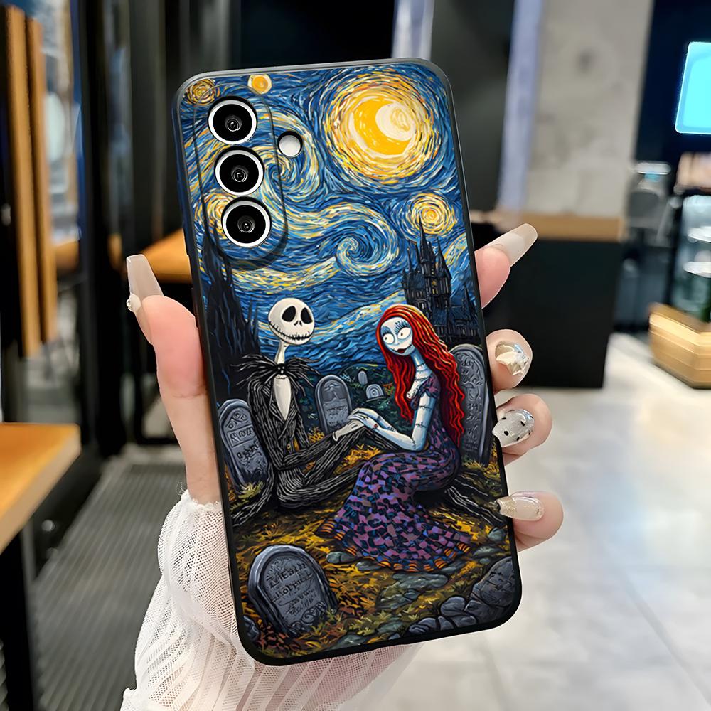 Чехол для телефона 'Кошмар перед Рождеством' для Samsung A25 A13 A33 5G A54 A36 A35 A56 A52 A14 Ударопрочный Мягкий чехол
