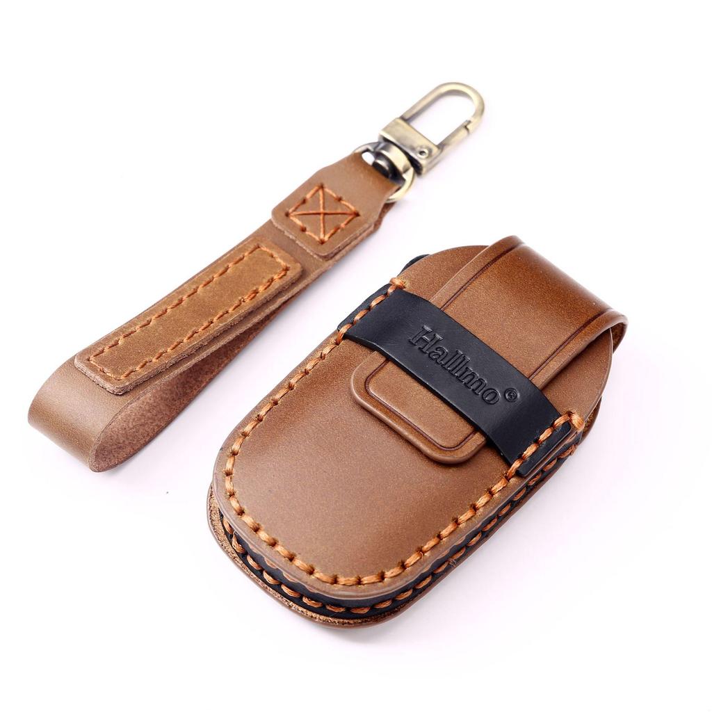 Leather Car Key Cover for Hyundai Fiesta - Cross-Border Hot-Selling Accessory