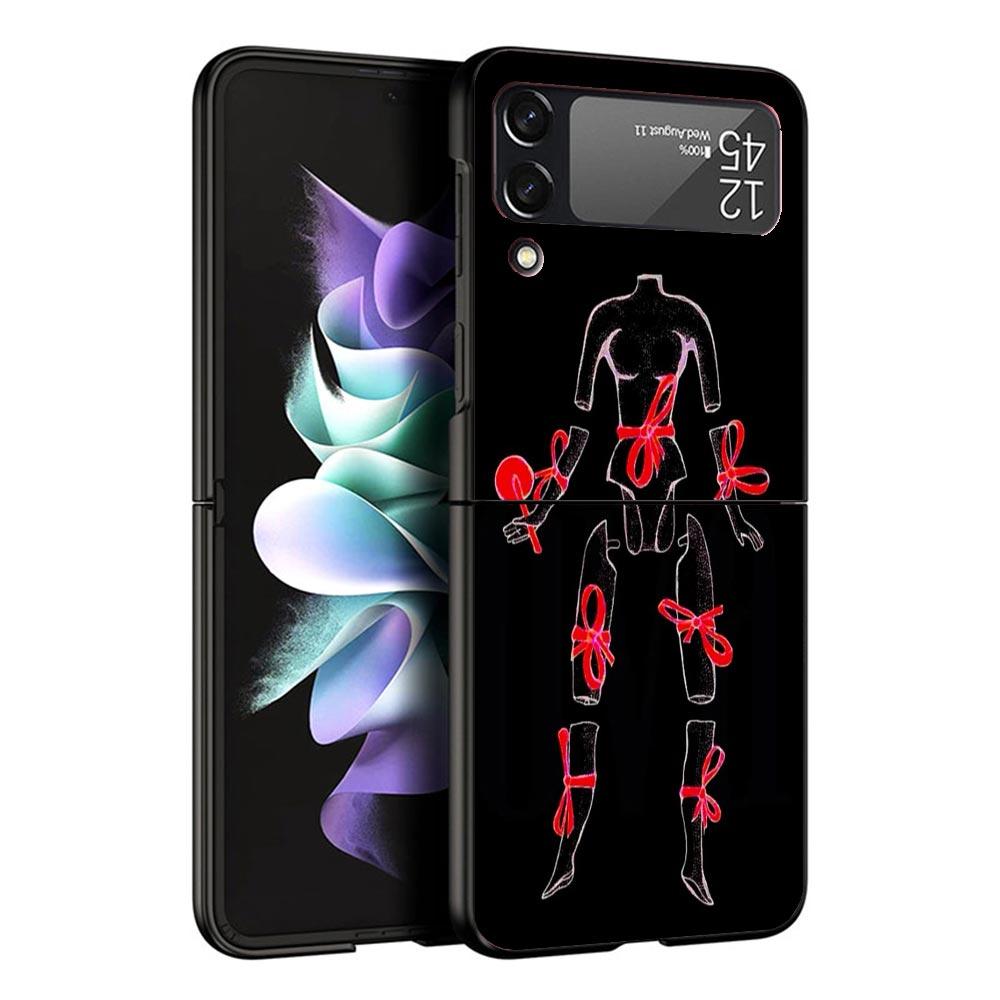TV Show Dexter Morgan Black Phone Case For Samsung ZFlip7 ZFlip6 ZFlip5 ZFlip4 ZFlip3 5G Hard Protective Galaxy Z Flip 3 4 5 6 7
